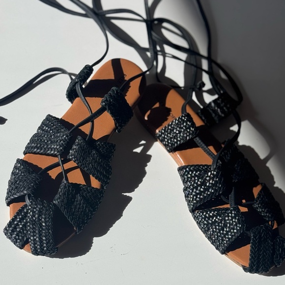 FREE PEOPLE Sunny Gilly Flats NEW Size 6.5 - Picture 2 of 6